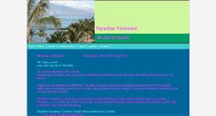 Desktop Screenshot of paradisefootwear.com